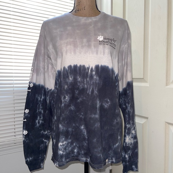 Simply Southern Tops - Simply Southern Gray Logo Shirt